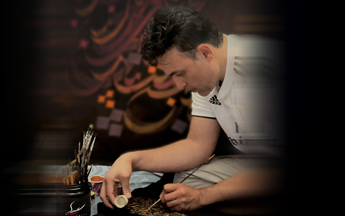 سعید هاشمی یزدی طراح،گرافیست و کالیگرافر با تجربه30ساله امورهنری