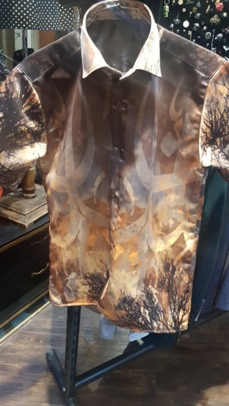 طراحی و چاپ پارچه ساتن سعید آرتز